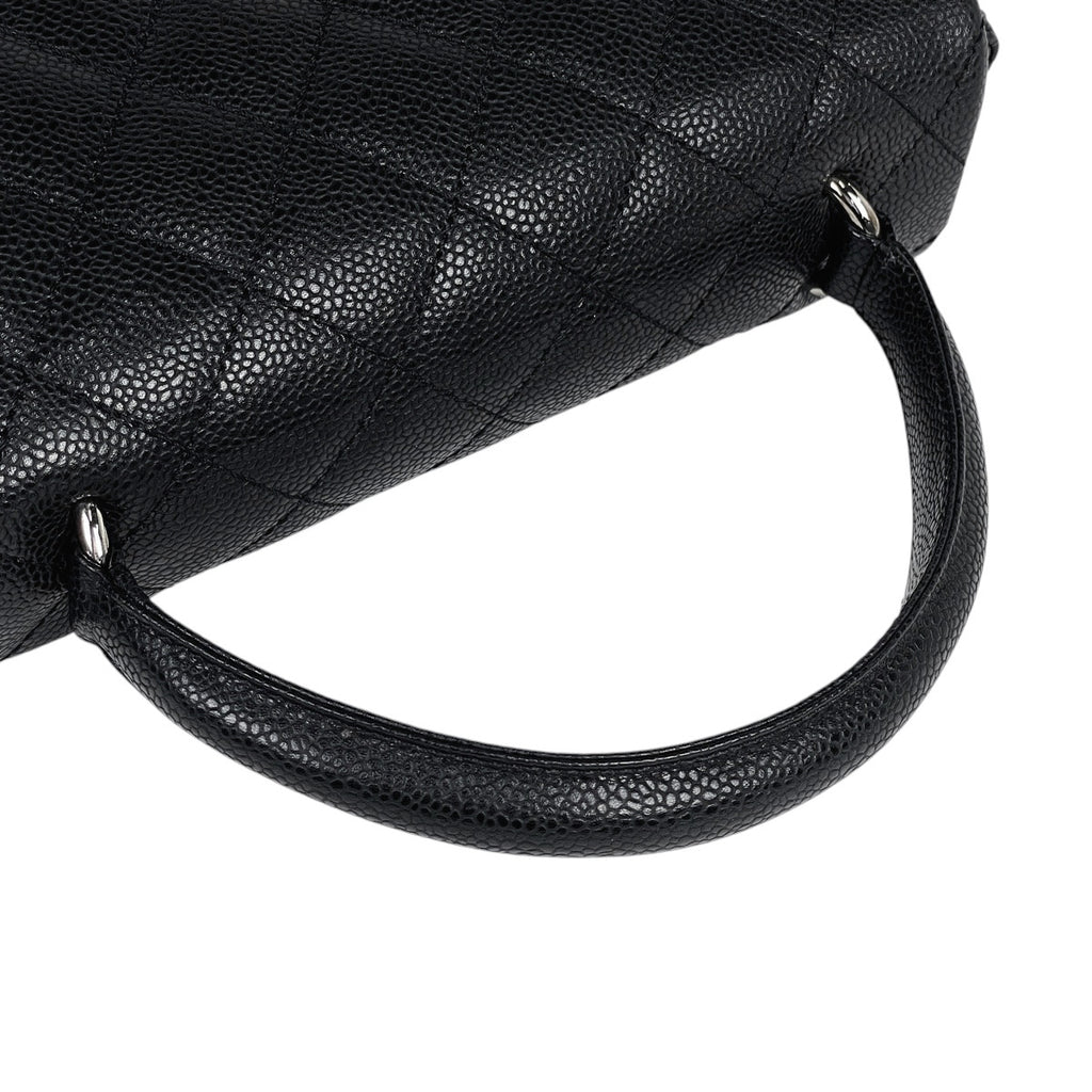 シャネル ココマーク ハンドバッグ マトラッセ ハンドバッグ キャビアスキン ブラック レディース 【中古】brbag