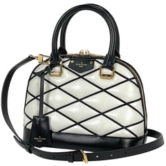 ルイ・ヴィトン アルマ BB 2WAY ショルダーバッグ ハンドバッグ レザー ホワイト M23761 レディース 【中古】brbag