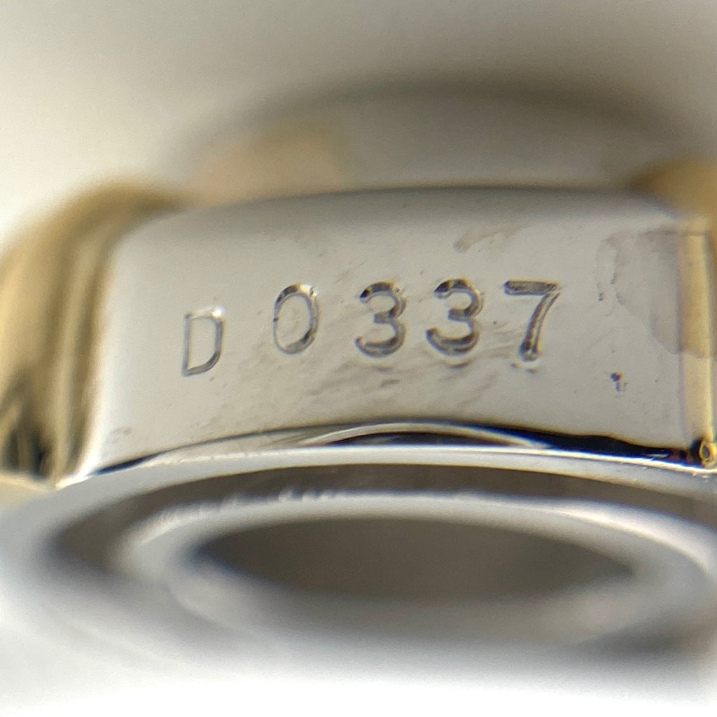ダイヤモンド デザインネックレス プラチナ YG イエローゴールド ペンダント ネックレス Pt900 Pt850 ダイヤモンド レディース 【中古】nbjwl