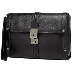 グッチ ロゴ セカンドバッグ 2WAY クラッチバッグ セカンドバッグ レザー ブラック 140969 レディース 【中古】 brbag