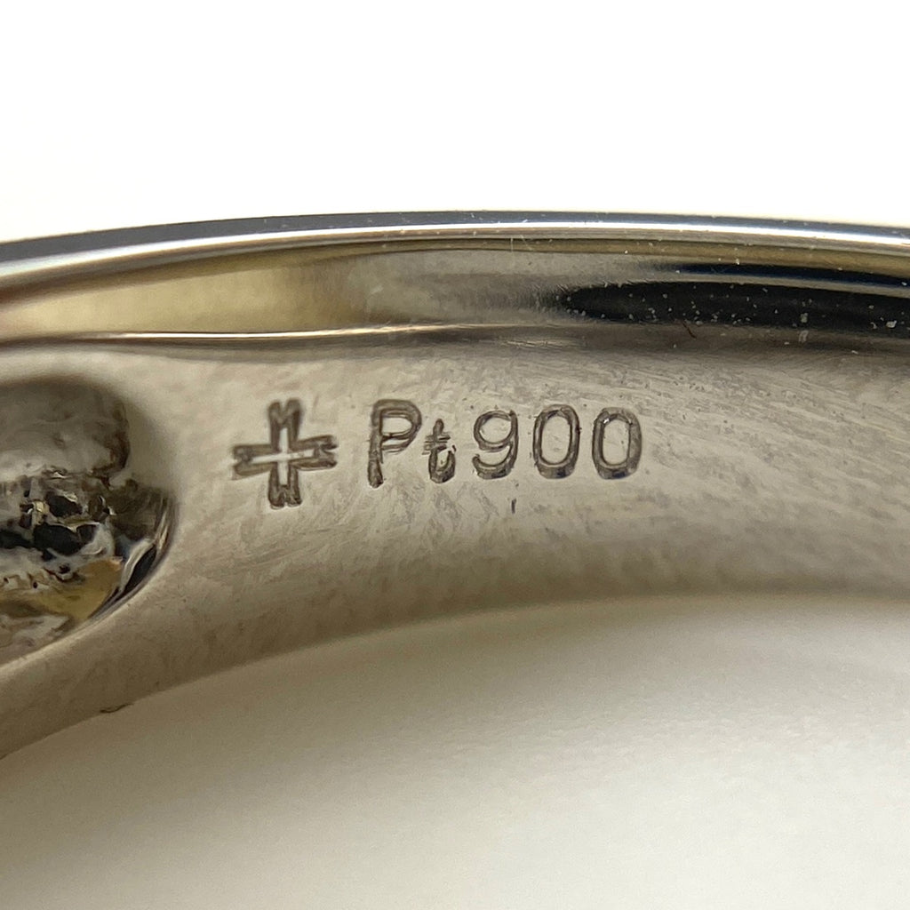 サザンクロス メレダイヤ デザインリング プラチナ 指輪 リング 13号 Pt900 ダイヤモンド レディース 【中古】brjwl