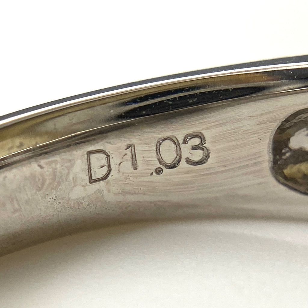 サザンクロス メレダイヤ デザインリング プラチナ 指輪 リング 13号 Pt900 ダイヤモンド レディース 【中古】brjwl