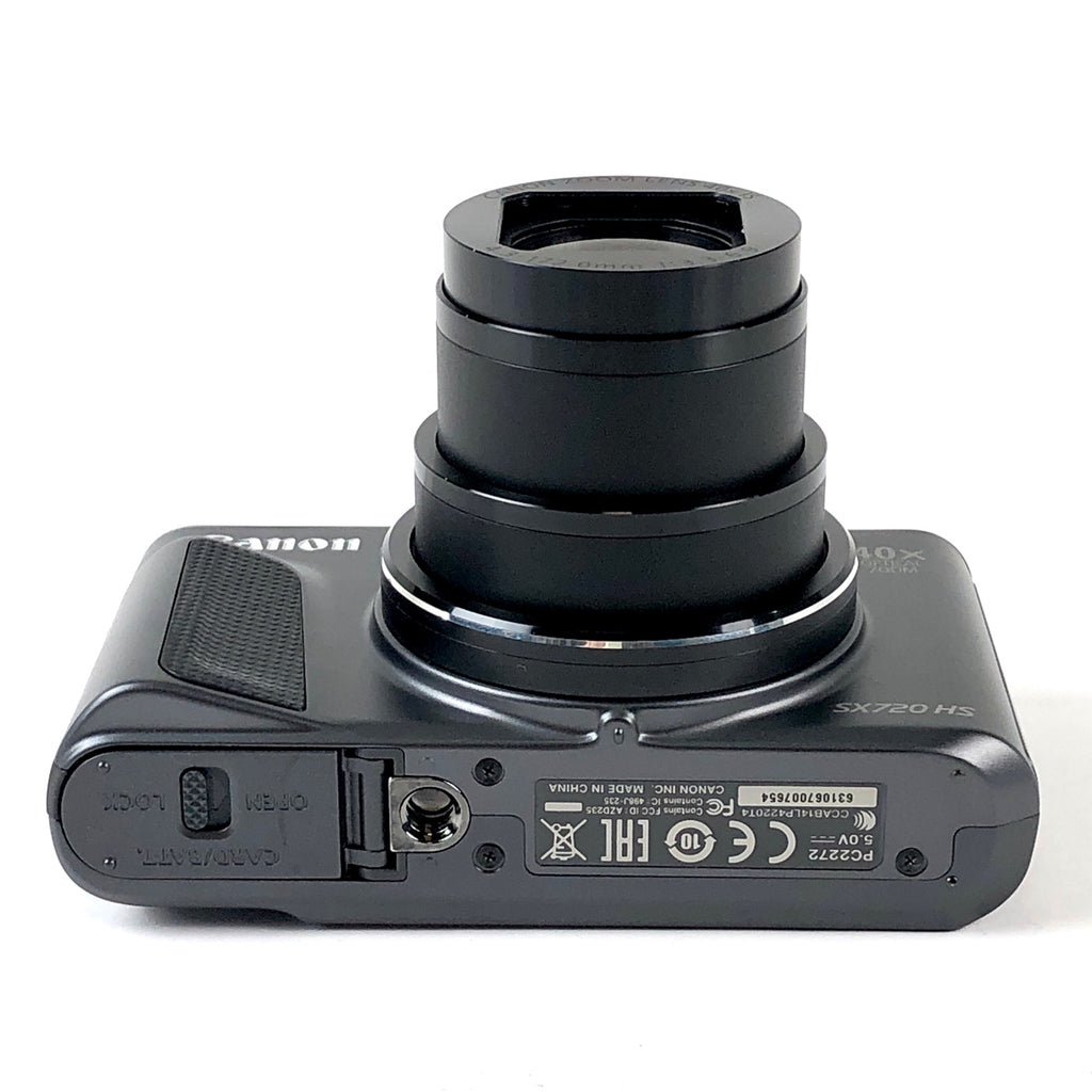 キヤノン Canon PowerShot SX720 HS ブラック コンパクトデジタルカメラ 【中古】