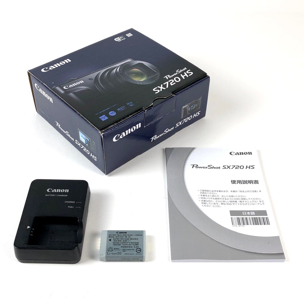 キヤノン Canon PowerShot SX720 HS ブラック コンパクトデジタルカメラ 【中古】