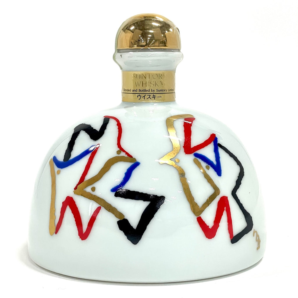 【東京都内限定お届け】 サントリー SUNTORY 創業90周年記念ボトル 平成元年 佐治敬三 陶器 720ml 国産ウイスキー 【古酒】liqbb