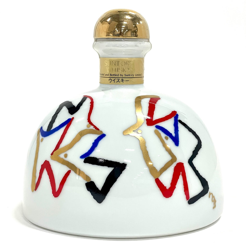 【東京都内限定お届け】 サントリー SUNTORY 創業90周年記念ボトル 平成元年 佐治敬三 陶器 720ml 国産ウイスキー 【古酒】liqbb