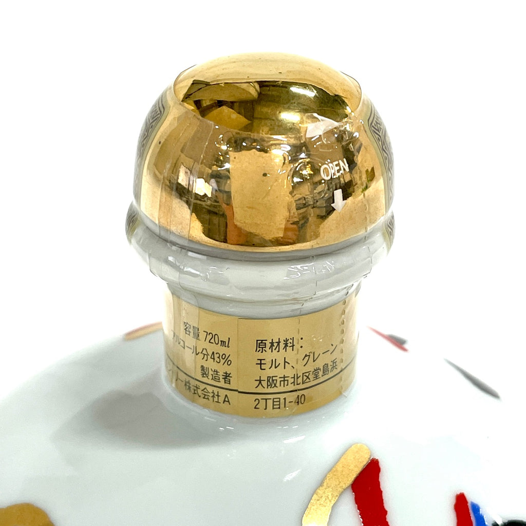 【東京都内限定お届け】 サントリー SUNTORY 創業90周年記念ボトル 平成元年 佐治敬三 陶器 720ml 国産ウイスキー 【古酒】liqbb