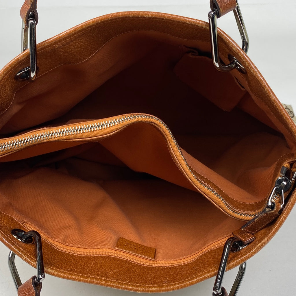 グッチ GG柄 トートバッグ ショルダーバッグ トートバッグ GGキャンバス ブラウン 120837 レディース 【中古】brbag