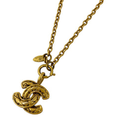 シャネル ココマーク チェーン ネックレス マトラッセ  ネックレス GP ゴールド レディース 【中古】bracc