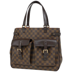 ルイ・ヴィトン ユゼス ショルダーバッグ 手提げ トートバッグ ダミエ ブラウン N51128 レディース 【中古】brbag
