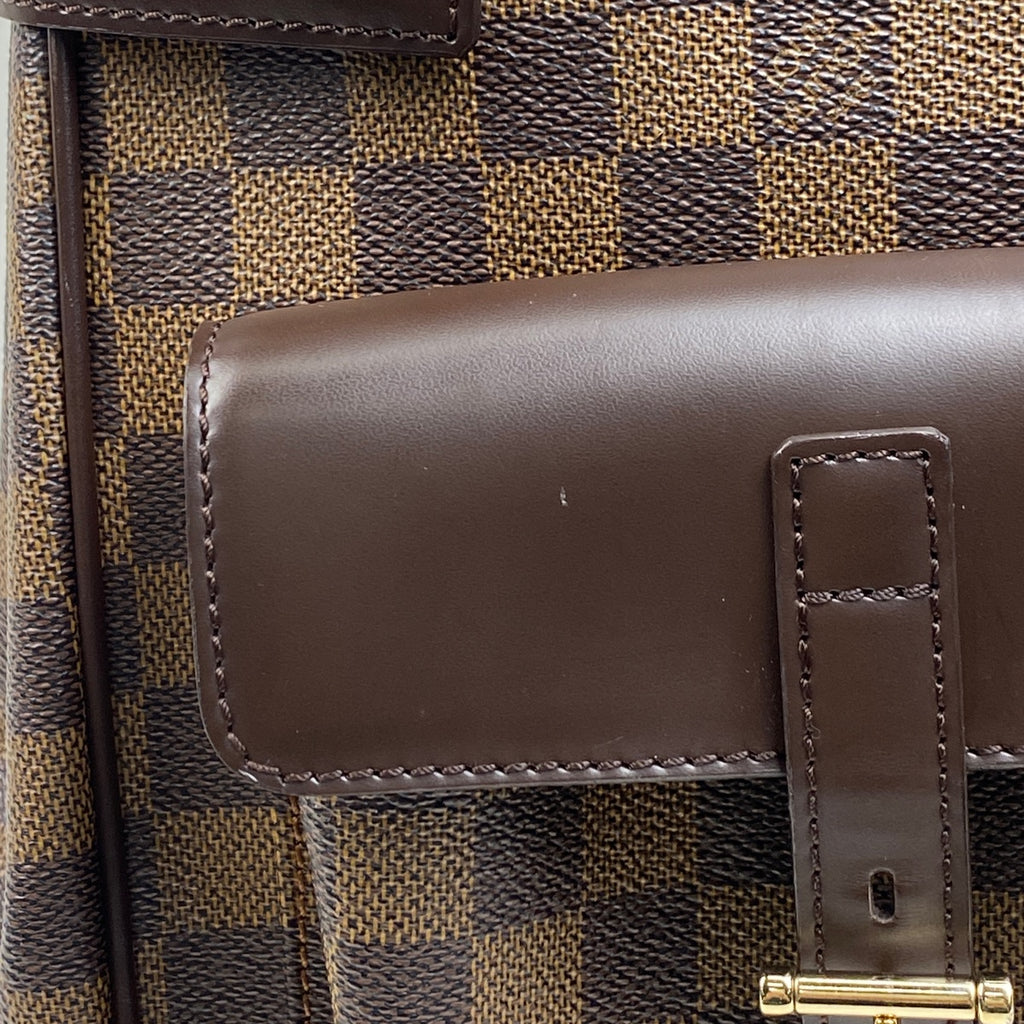 ルイ・ヴィトン ユゼス ショルダーバッグ 手提げ トートバッグ ダミエ ブラウン N51128 レディース 【中古】brbag