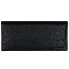 バーバリー ロゴ 二つ折り 長財布 札入れ 小銭入れ カード入れ 長財布 レザー ブラック レディース 【中古】brbag