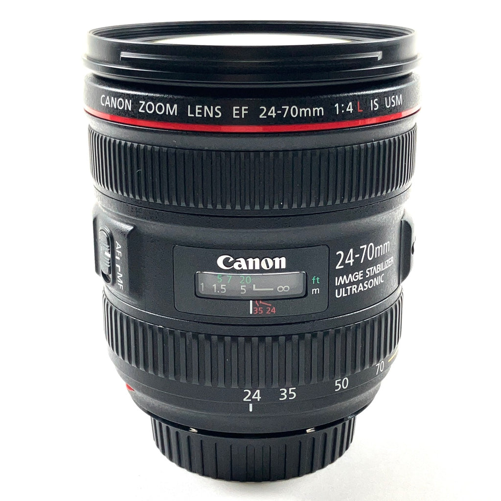 キヤノン Canon EF 24-70mm F4L IS USM 一眼カメラ用レンズ（オートフォーカス） 【中古】cambb