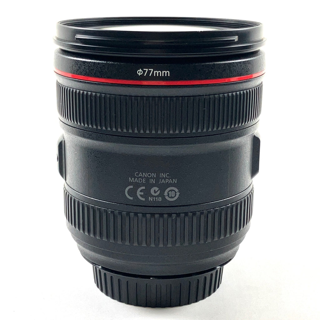 キヤノン Canon EF 24-70mm F4L IS USM 一眼カメラ用レンズ（オートフォーカス） 【中古】cambb