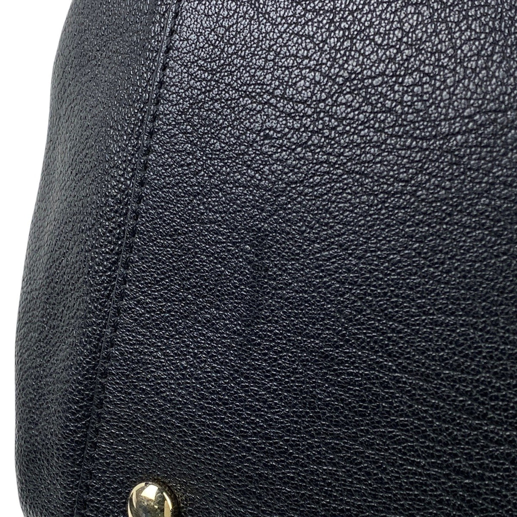 クロエ ロゴ ハンドバッグ 2WAY ショルダーバッグ ハンドバッグ レザー ブラック レディース 【中古】brbag