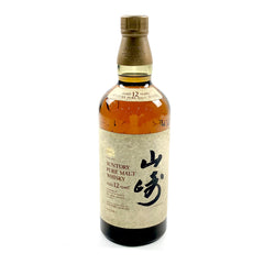 【東京都内限定お届け】 サントリー SUNTORY 山崎 12年 ピュアモルト 向獅子 750ml 国産ウイスキー 【古酒】liqbb
