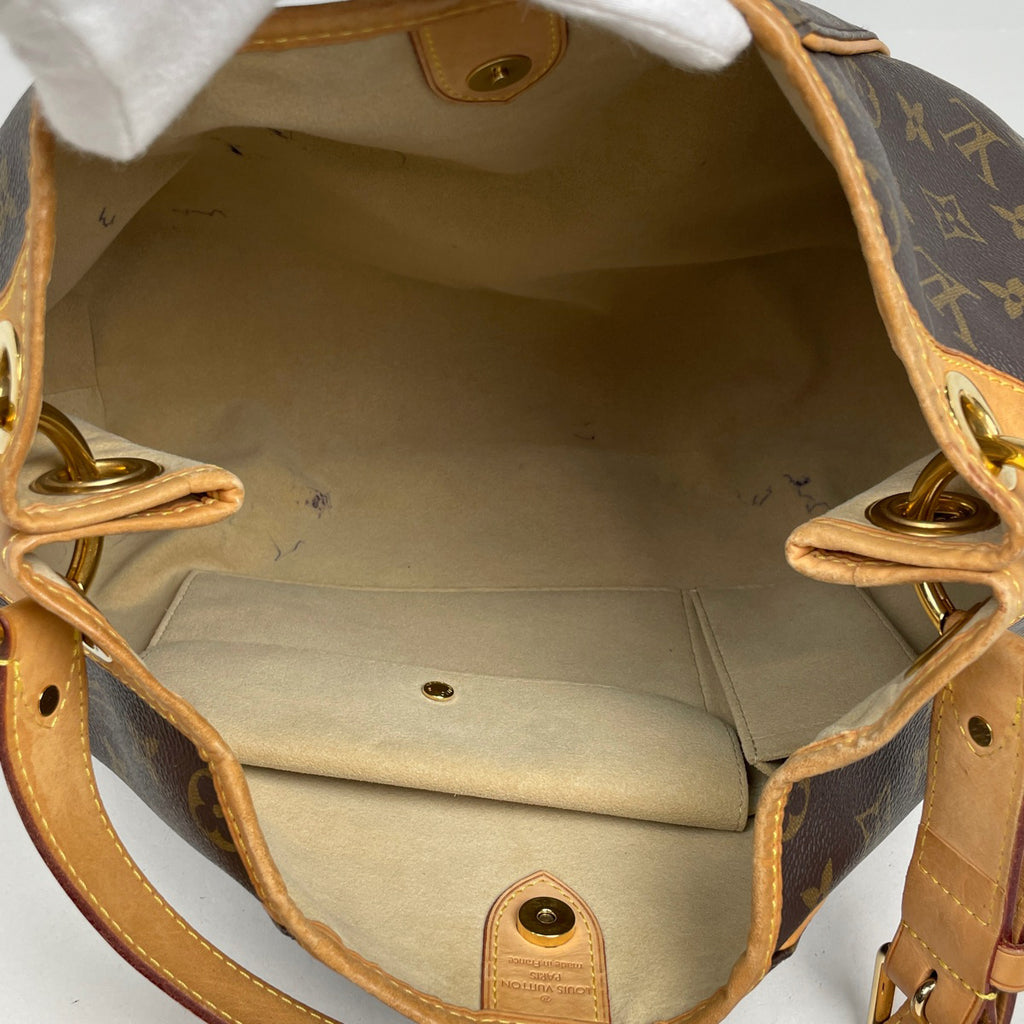 ルイ・ヴィトン ガリエラ PM ワンショルダー 肩掛け ショルダーバッグ モノグラム ブラウン M56382 レディース 【中古】brbag