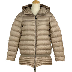 モンクレール NARLAY ダウンコート ナーレイ 防寒 アウター ダウンコート ベージュ レディース 【中古】brapp