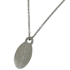 ティファニー リターン トゥ ティファニー ネックレス オーバルタグ ネックレス シルバー925 シルバー レディース ブランドアクセサリー 【中古】bracc