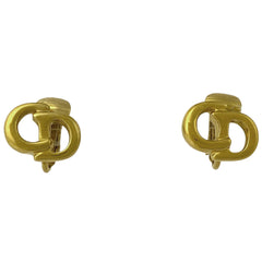 クリスチャンディオール ロゴ イヤリング CD イヤリング GP ゴールド レディース 【中古】bracc