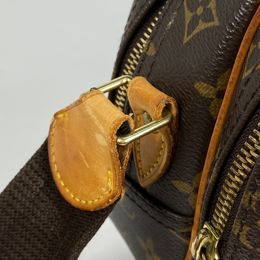 ルイ・ヴィトン リポーター PM 斜め掛け ショルダーバッグ モノグラム ブラウン M45254 レディース 【中古】brbag