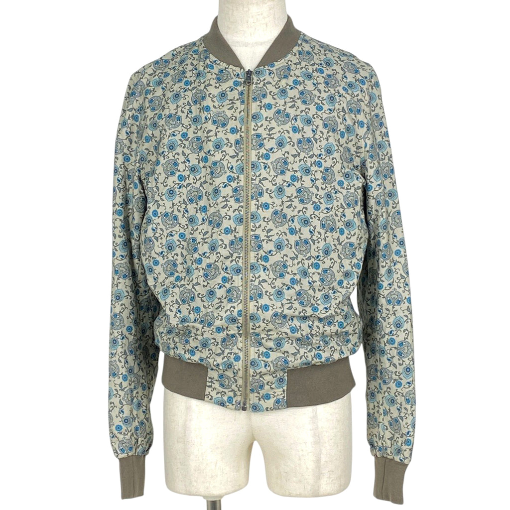 グッチ ペイズリー柄 ジャケット 総柄 ブルゾン カーキ ジャケット その他ジャケット グリーンベージュ メンズ 【中古】brapp