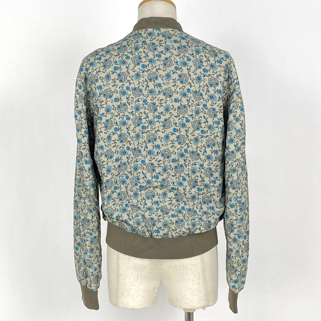 グッチ ペイズリー柄 ジャケット 総柄 ブルゾン カーキ ジャケット その他ジャケット グリーンベージュ メンズ 【中古】brapp