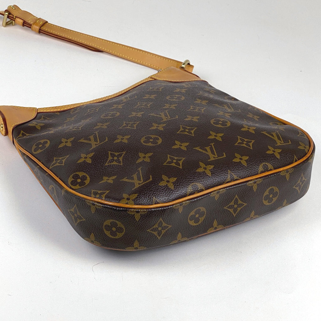 ルイ・ヴィトン オデオン PM 斜め掛け ショルダーバッグ モノグラム ブラウン M56390 レディース 【中古】brbag