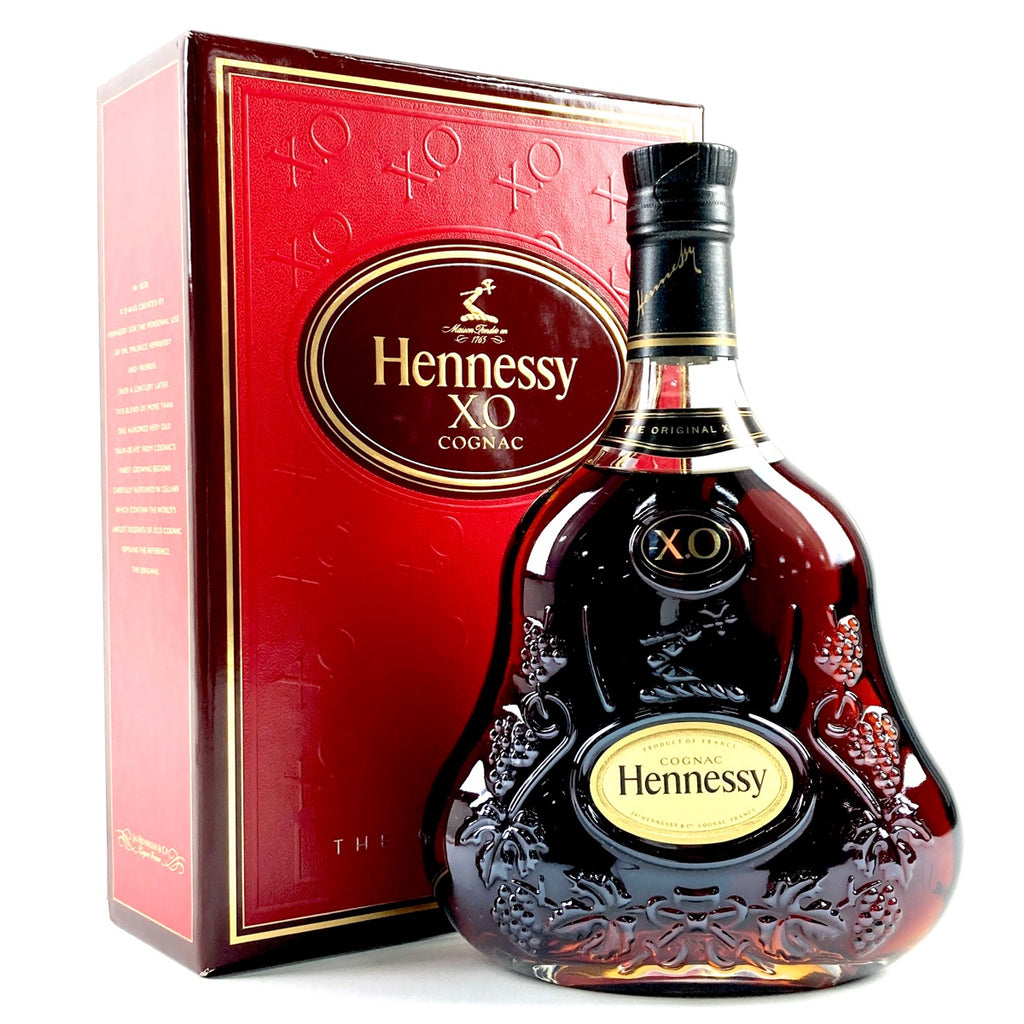 ヘネシー Hennessy XO 黒キャップ クリアボトル 700ml ブランデー コニャック 【古酒】 liqbb