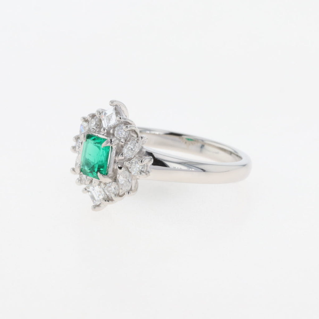 Emerald Pt900エメラルド ダイヤモンドリング (NO.49450) – JEX