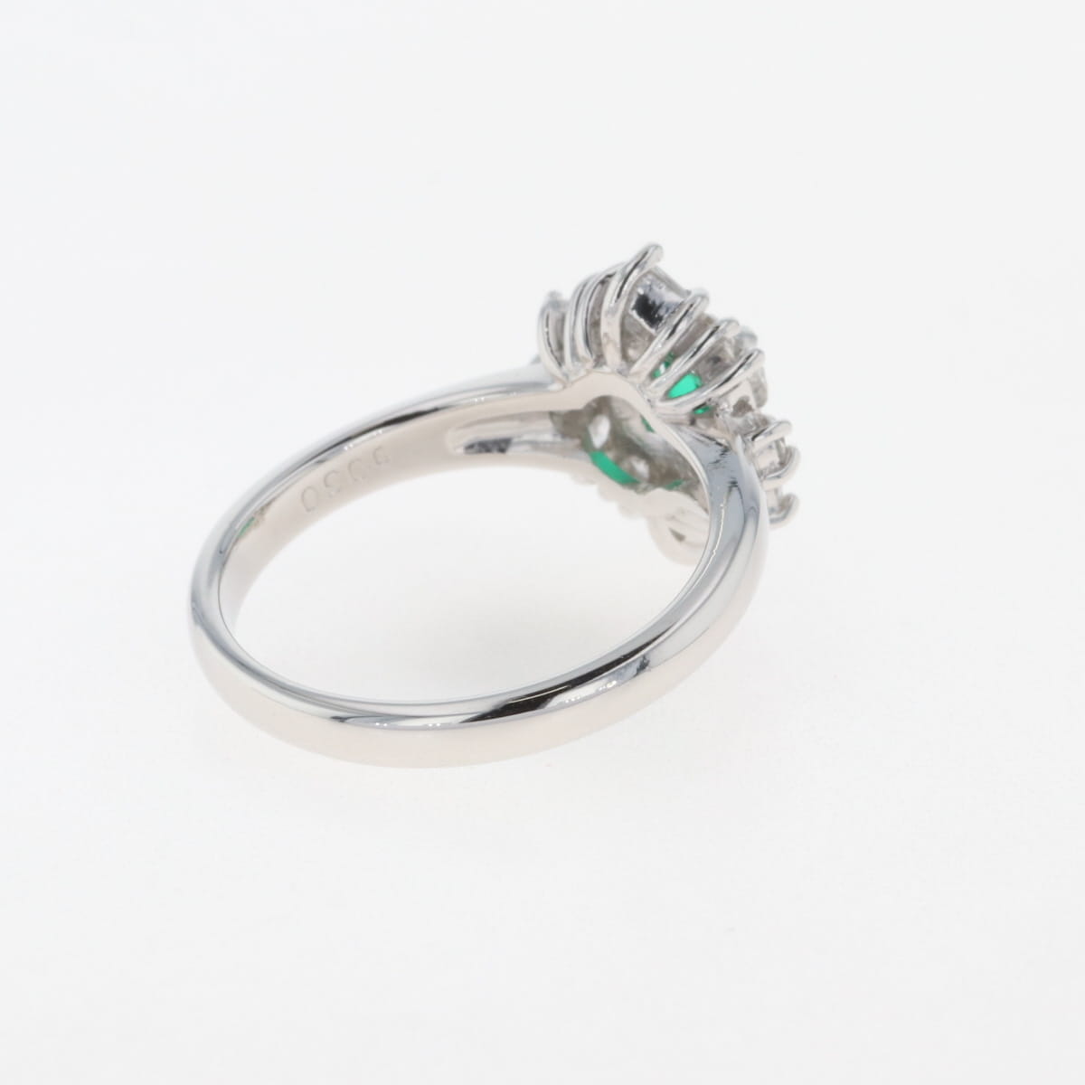Emerald Pt900エメラルド ダイヤモンドリング (NO.49450) – JEX