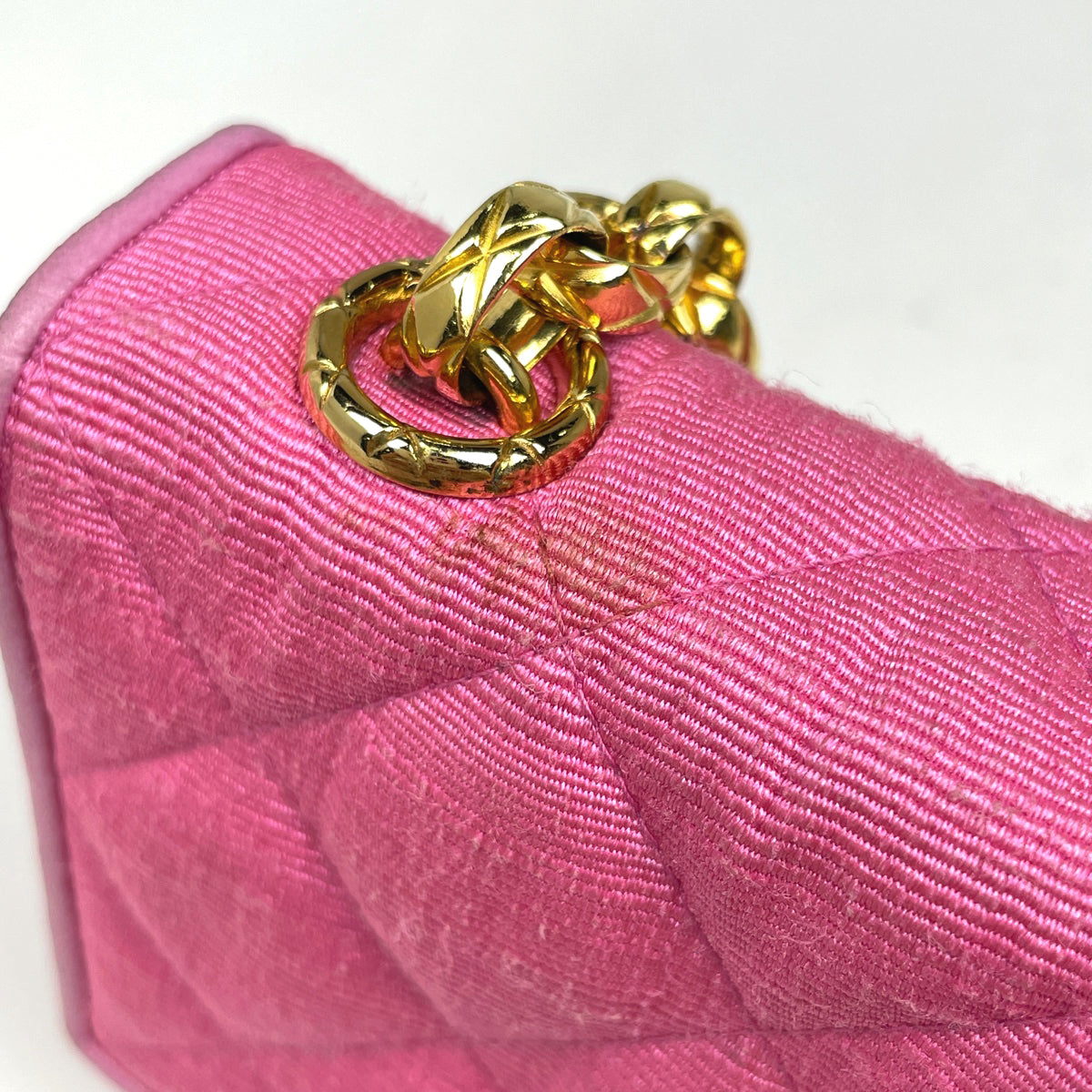 バイセル公式】シャネル カメリア チェーン ショルダーバッグ