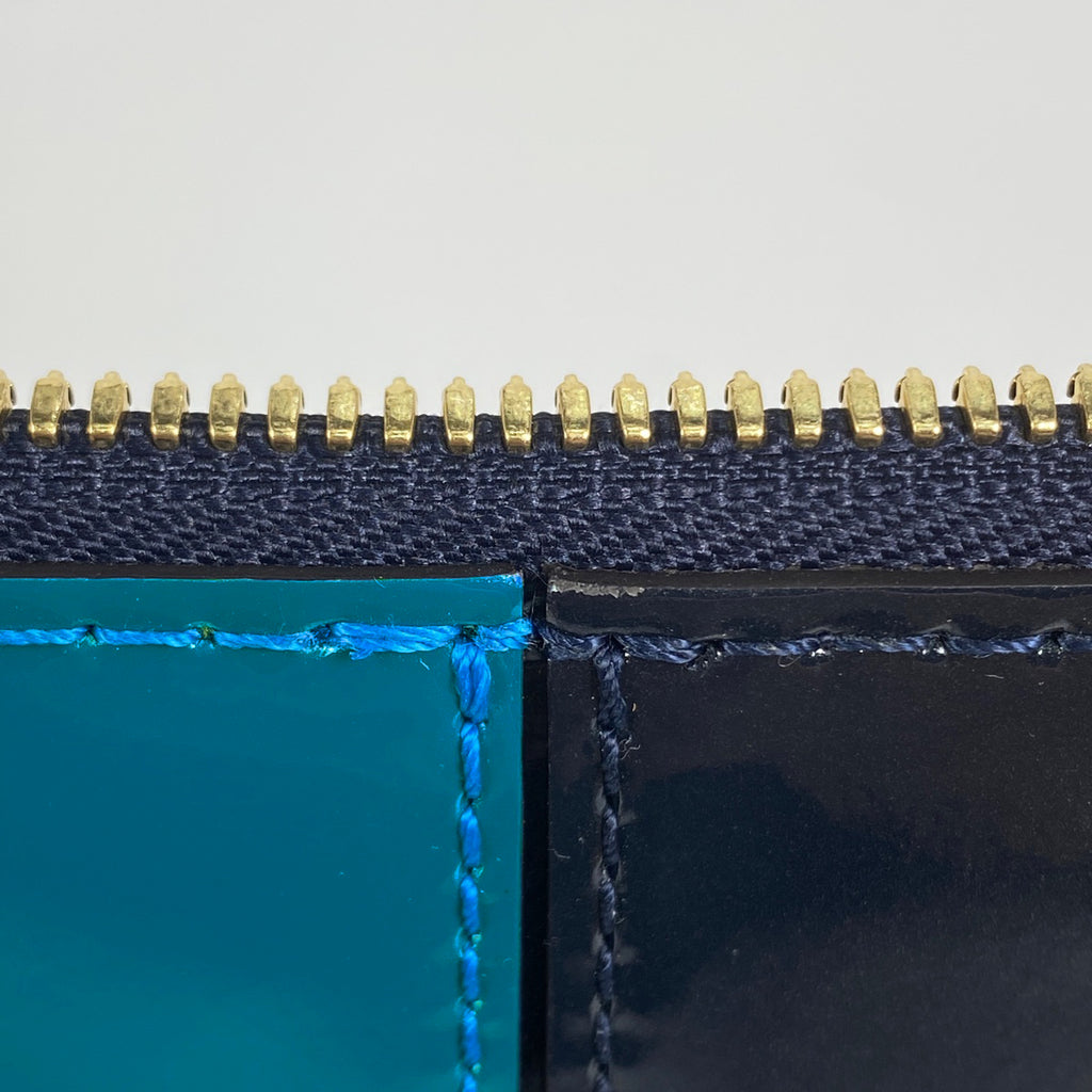 ルイ・ヴィトン トート ミロワール 2WAY ショルダーバッグ エナメル ハンドバッグ ヴェルニ ブルーマリーヌ M54642 レディース 【中古】brbag
