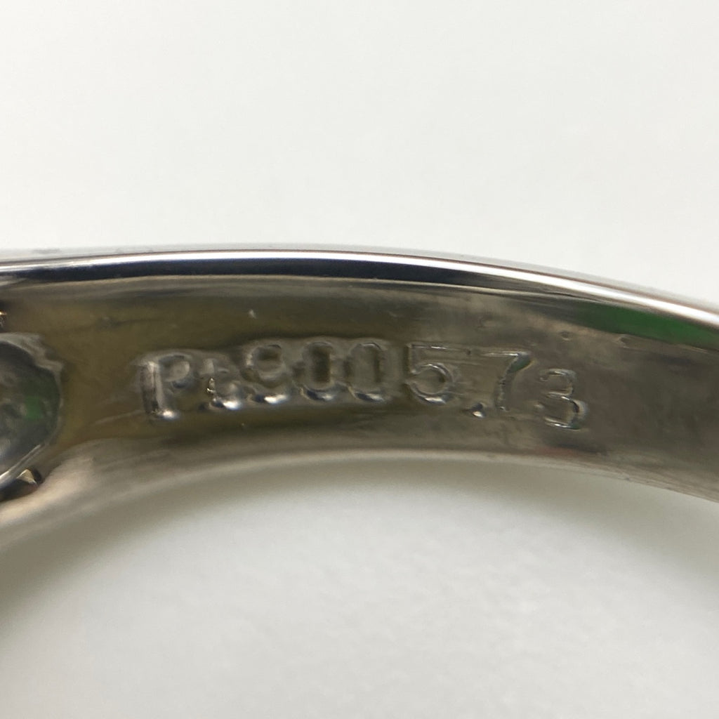 PT900 ヒスイ リング プラチナ 11号 5.73CT レディース 中古 nbjwl