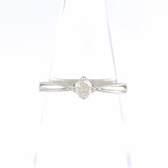 ダイヤモンド デザインリング プラチナ 指輪 リング 8.5号 Pt900 ダイヤモンド レディース 【中古】nbjwl