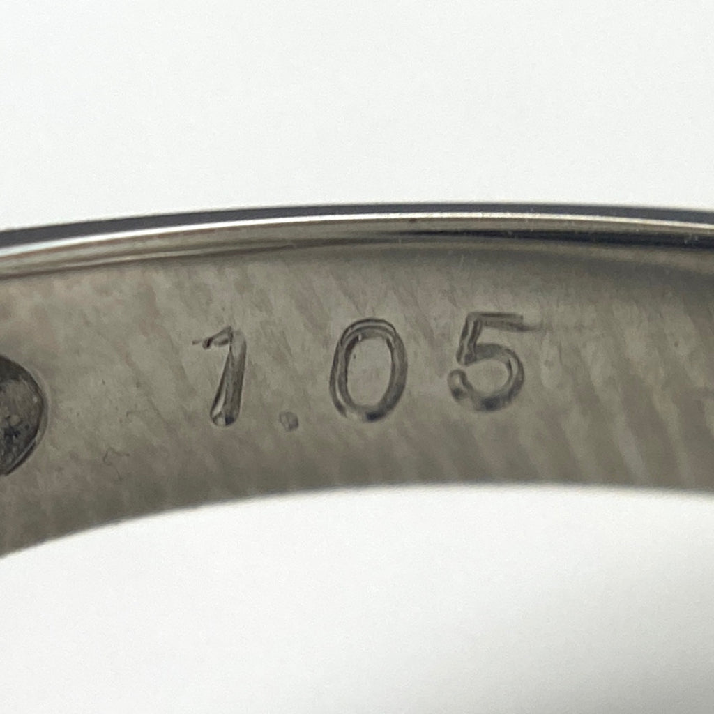 メレダイヤ デザインリング プラチナ 指輪 リング 16.5号 Pt900 ダイヤモンド レディース 【中古】nbjwl