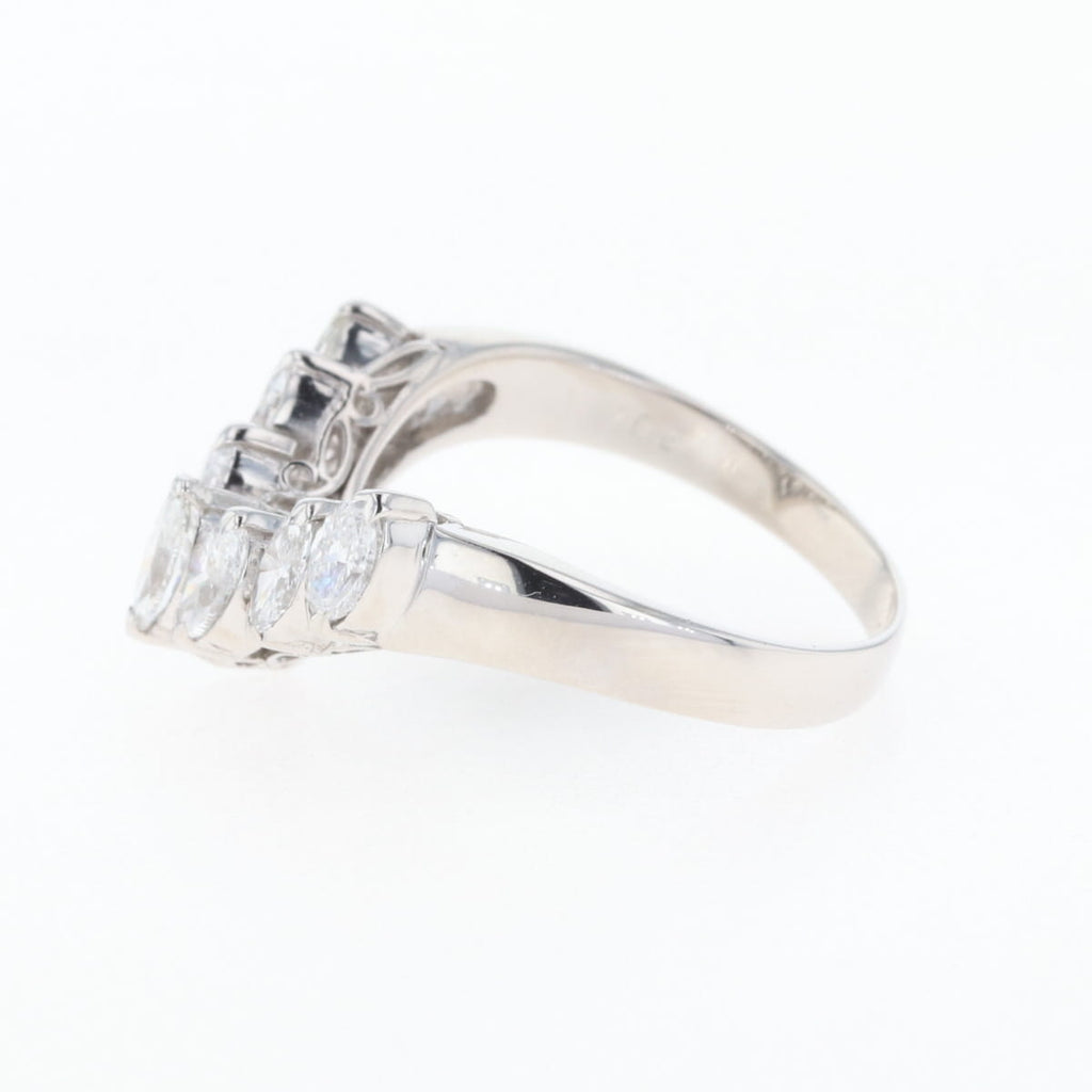 PT850 ダイヤモンド リング 13号 1.02CT レディース 中古 nbjwl