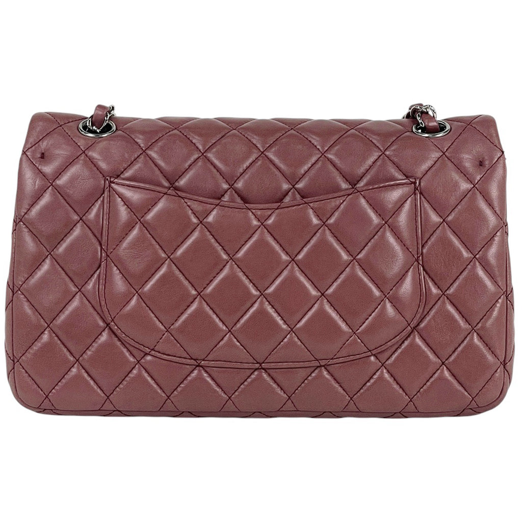 シャネル マトラッセ Wフラップ チェーン ショルダーバッグ ココマーク ショルダーバッグ レザー ワインレッド A01112 レディース 【中古】brbag