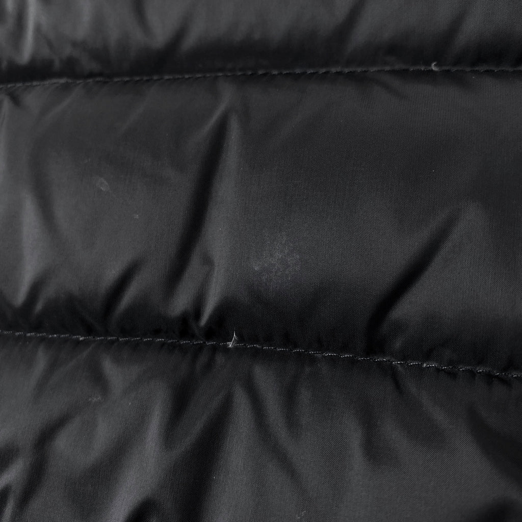 モンクレール ロゴ ダウンカーディガン MAGLIONE TRICOT CARDIGAN ダブルファスナー アウター その他ジャケット ブラック レディース 【中古】brapp