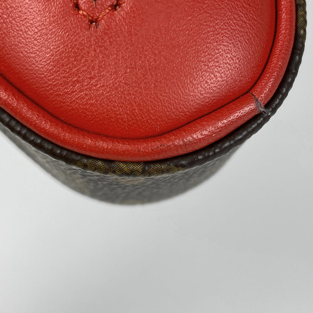 ルイ・ヴィトン セット ゴルフ アンドリュース ゴルフボールケース モノグラム ルージュ GI0297 レディース 【中古】brbag