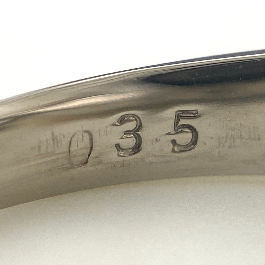 パール デザインリング プラチナ 指輪 メレダイヤ 真珠 リング 11号 Pt900 パール ダイヤモンド レディース 【中古】nbjwl