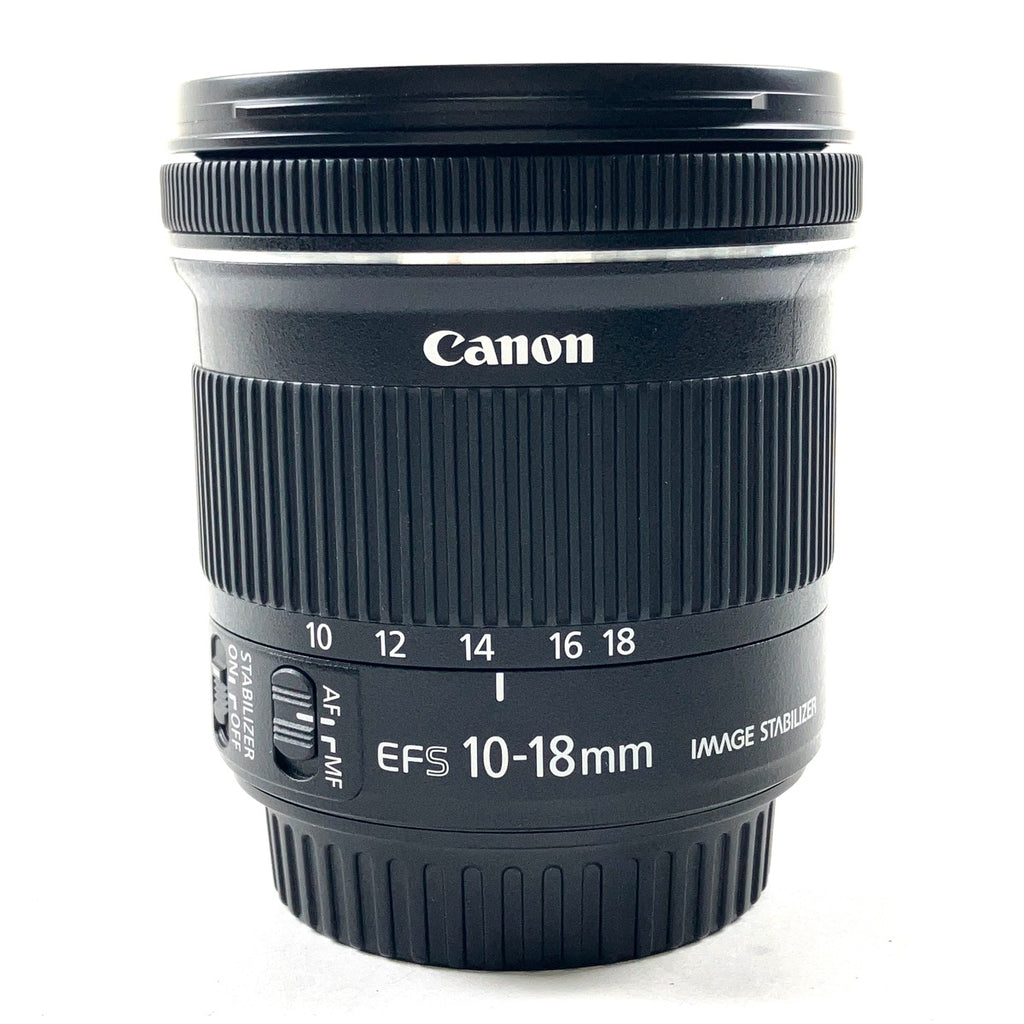 キヤノン Canon EF-S 10-18mm F4.5-5.6 IS STM 一眼カメラ用レンズ（オートフォーカス） 【中古】cambb