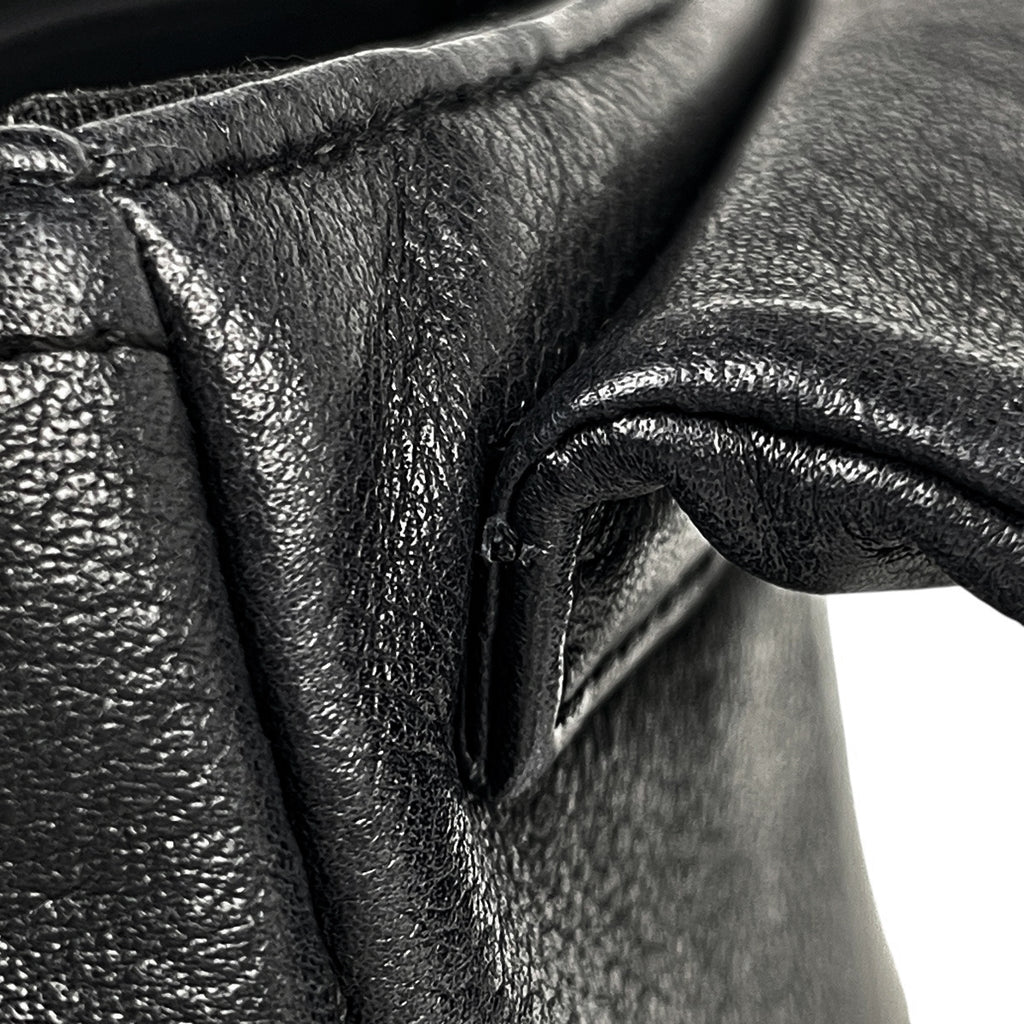 シャネル ココマーク チェーン ショルダーバッグ ショルダーバッグ レザー ブラック レディース 【中古】brbag