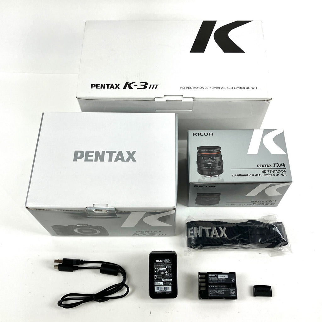 ペンタックス PENTAX K-3 Mark III 20-40 Limited レンズキット ブラック デジタル 一眼レフカメラ 【中古】cambb