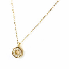 アーカー ルーシュ ネックレス YG イエローゴールド ペンダント ネックレス K18 ダイヤモンド レディース 【中古】brjwl