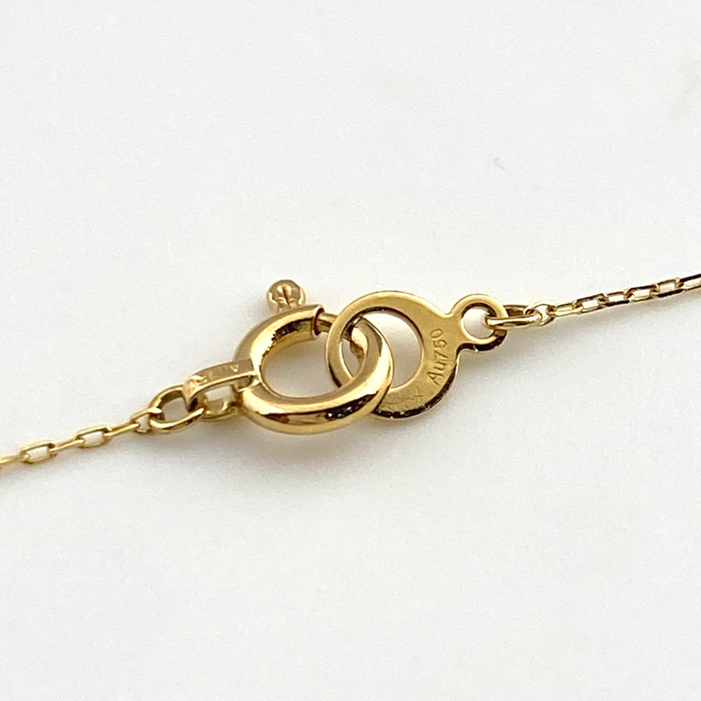 アーカー ルーシュ ネックレス YG イエローゴールド ペンダント ネックレス K18 ダイヤモンド レディース 【中古】brjwl