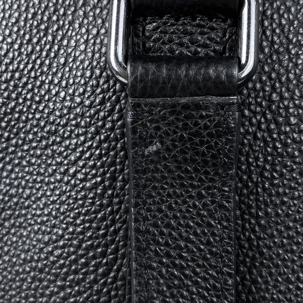 コーチ ロゴ トートバッグ 2WAY ハンドバッグ ショルダーバッグ トートバッグ レザー ブラック C8157 レディース 【中古】brbag