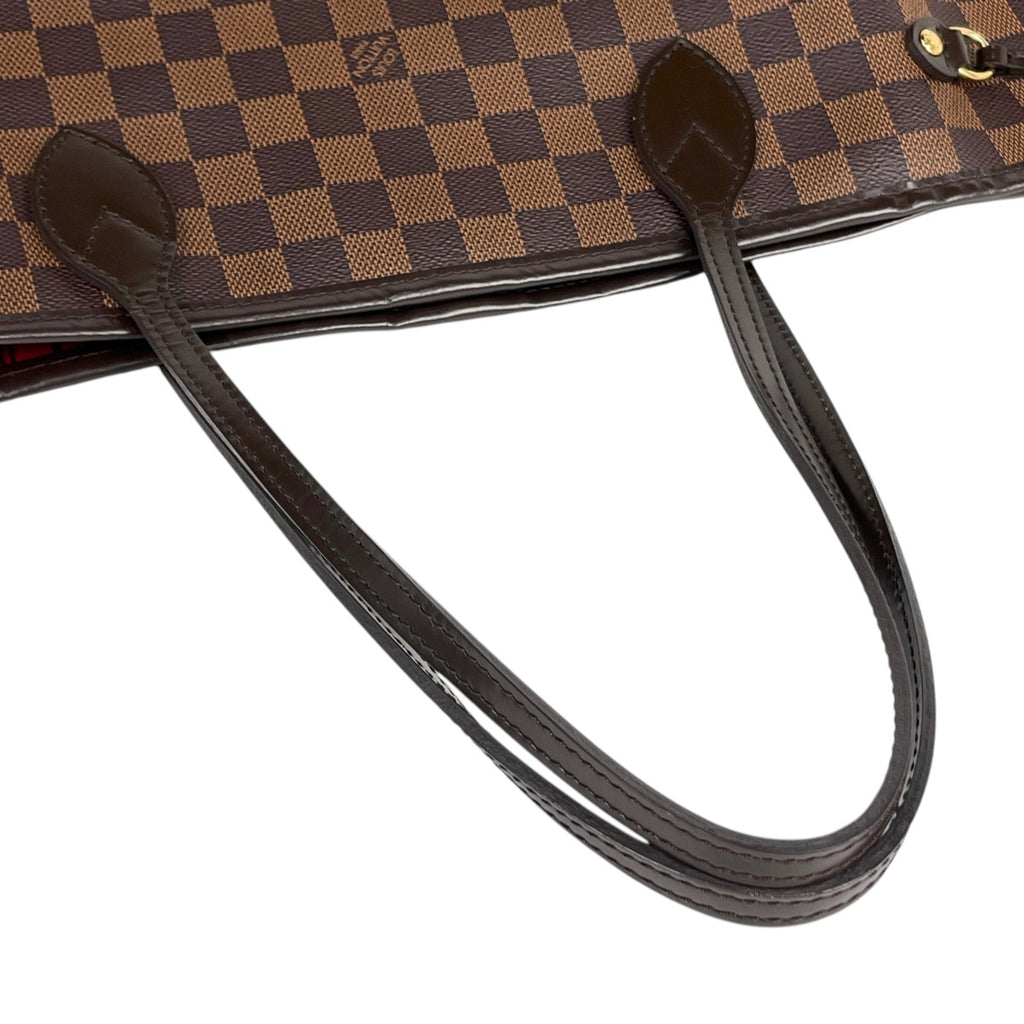 ルイ・ヴィトン ネヴァーフル MM ショルダーバッグ トートバッグ ダミエ ブラウン N41358 レディース 【中古】brbag