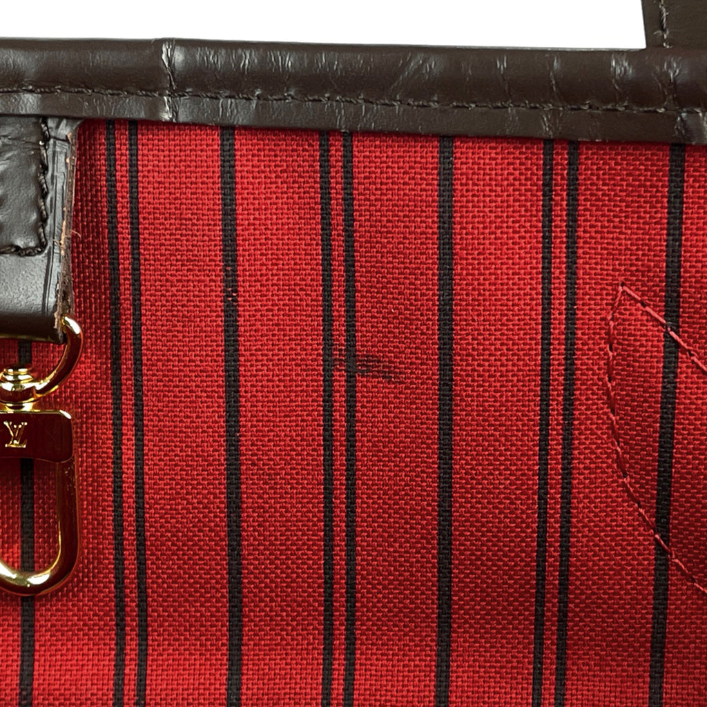 ルイ・ヴィトン ネヴァーフル MM ショルダーバッグ トートバッグ ダミエ ブラウン N41358 レディース 【中古】brbag