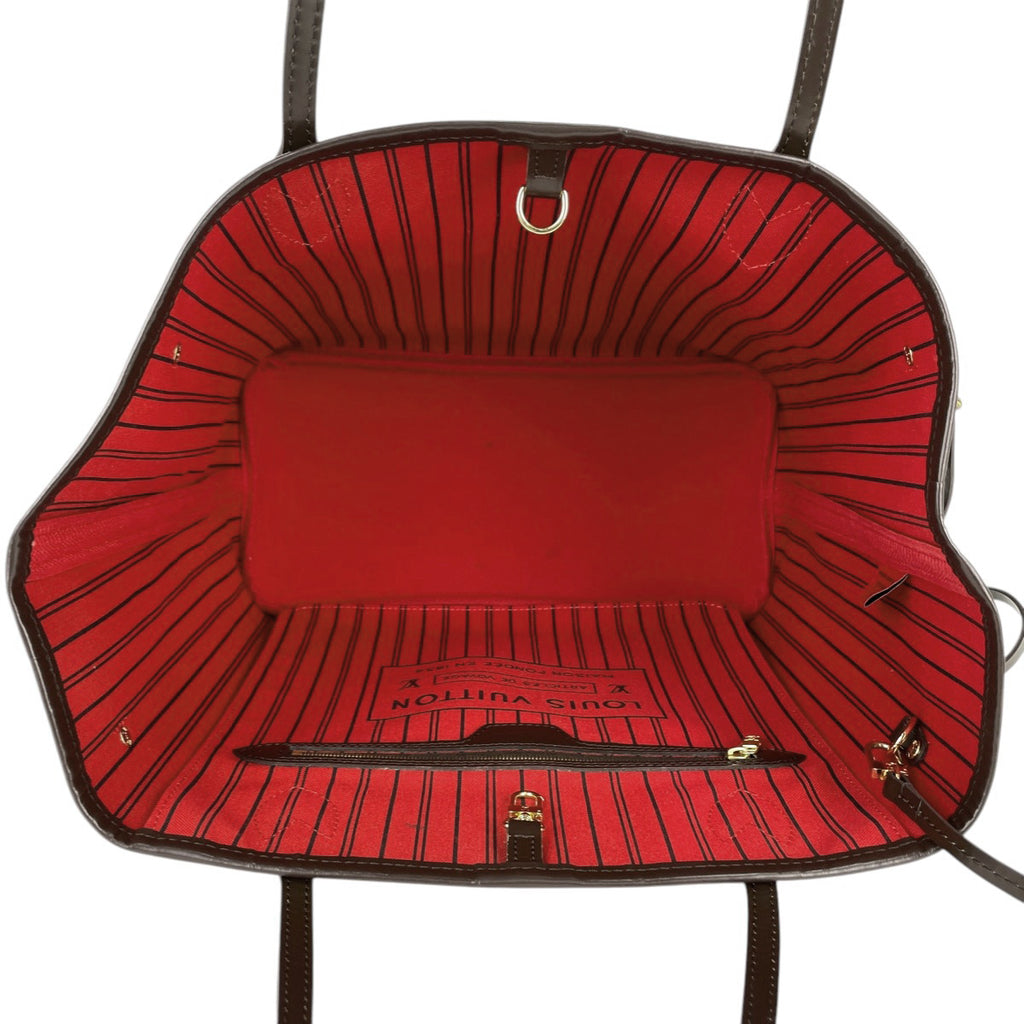 ルイ・ヴィトン ネヴァーフル MM ショルダーバッグ トートバッグ ダミエ ブラウン N41358 レディース 【中古】brbag